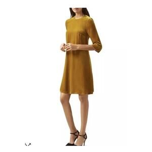 Hobbs London Crushed Velvet Dress Size 2